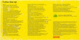 Lotus - back page