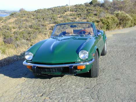 Wot ?  No front number plate ?